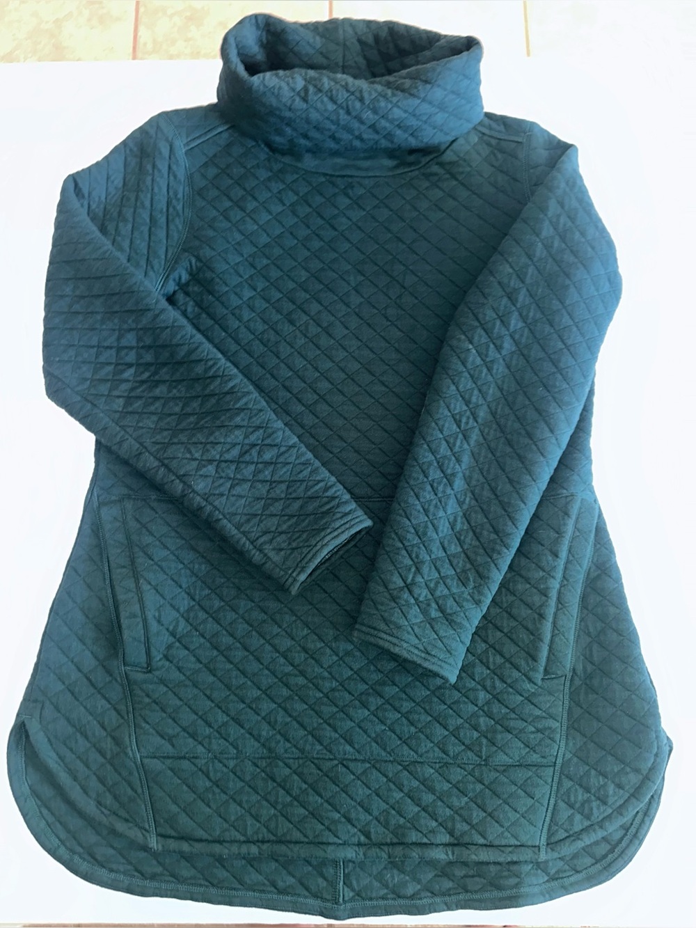 Duluth Trading Company Women's Pullover Quilted Sweater